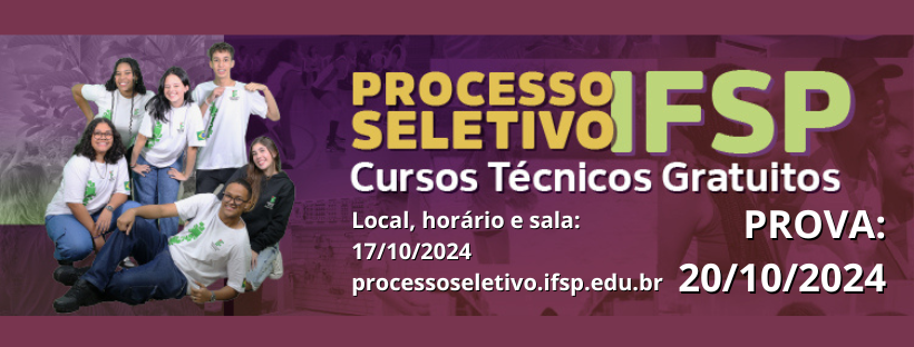 Processo Seletivo 25.1