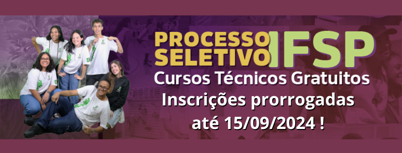 Processo Seletivo 25.1